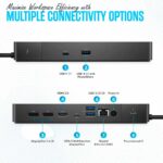 Estación de Acoplamiento Dell dock WD19TBS USB-C HDMI Dual Displayport - Imagen 3
