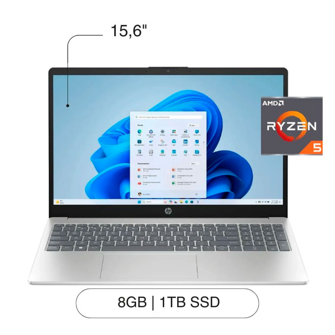 HP 15-FC0025WM. AMD Ryzen5 7520u. 8GB, 1TB SSD, 15.6, US, W11 HP 15-FC0025WM. AMD Ryzen5 7520u. 8GB, 1TB SSD, 15.6, US, W11