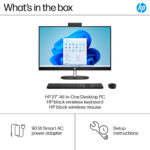 HP 27-cr0044 27 Touchscreen, AMD Ryzen 7 7730U, 32GB, 1TB SSD, W11, Jet Black