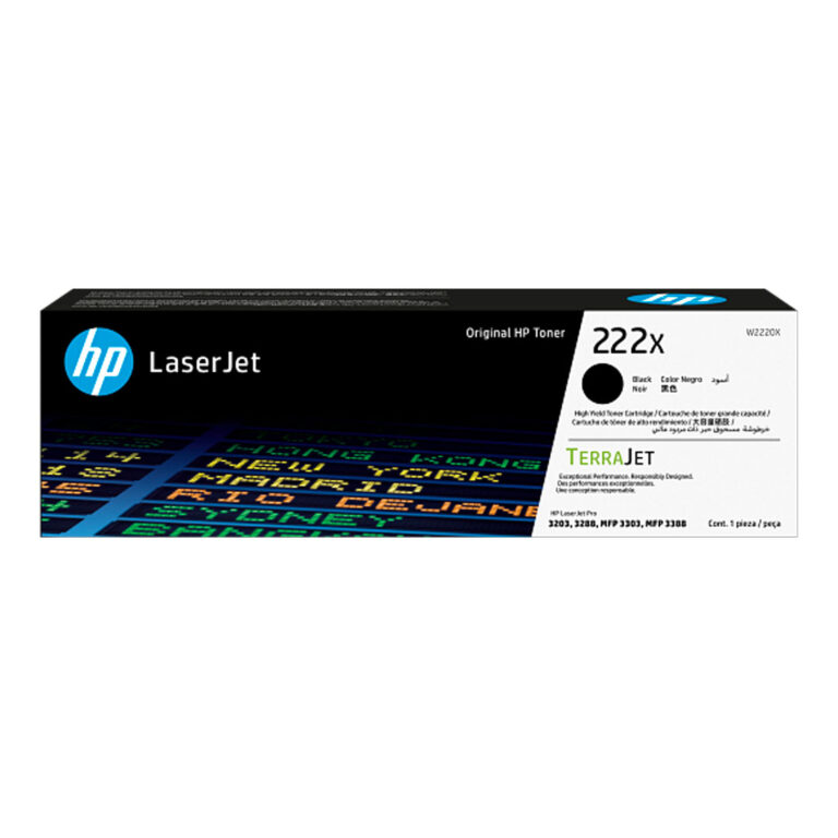 HP LaserJet Toner Cartridge 222X Black