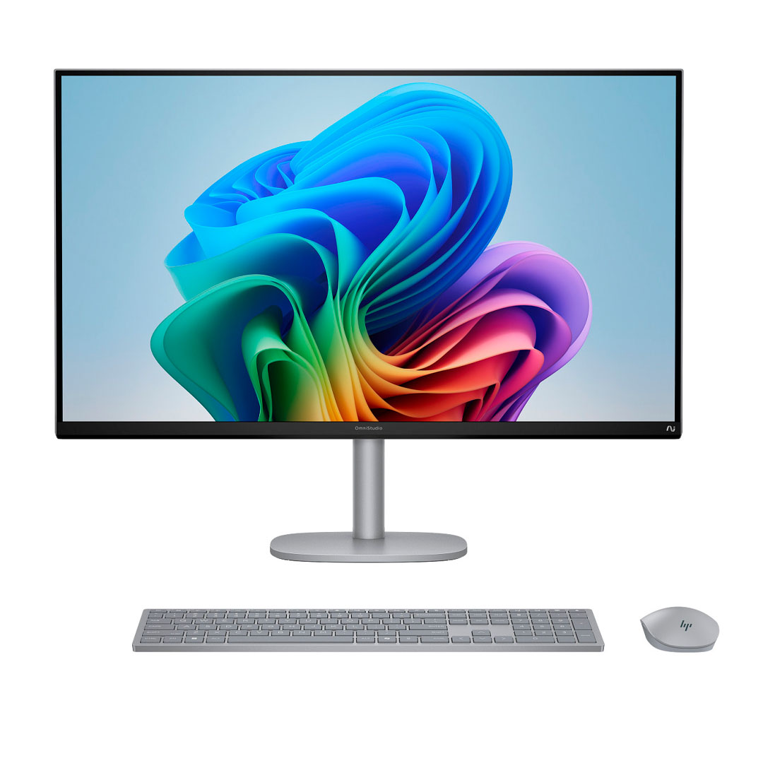 HP OmniStudio X Copilot+ 32-c1014 31.5, Intel Core Ultra 7 258V 24, 32GB, 1TB SSD, W11, Meteor Silver HP OmniStudio X Copilot+ 32-c1014 31.5, Intel Core Ultra 7 258V 24, 32GB, 1TB SSD, W11, Meteor Silver