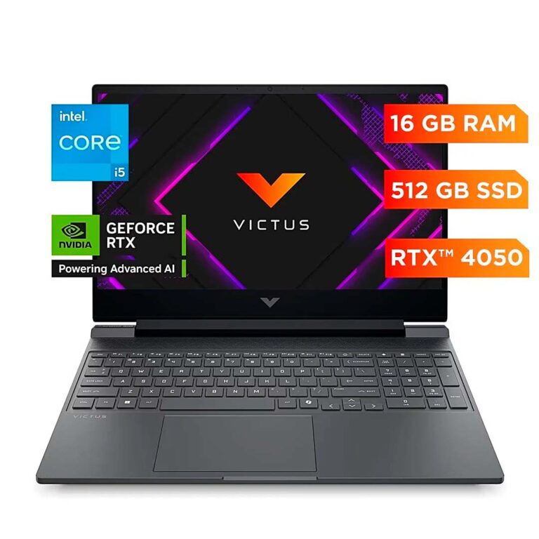 HP Victus 15-fa2082wm, Intel Core i5-13420H, 16GB, 512GB SSD, NVIDIA RTX 4050, 15.6, US, W11 (1)