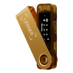 Ledger Nano S Plus Wallet Gold (1)
