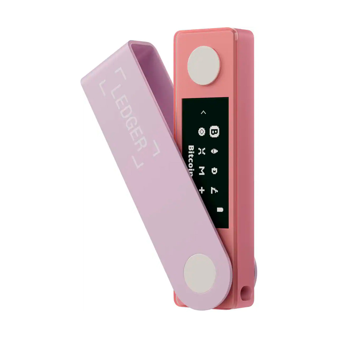 Ledger Nano X Wallet Pastel Pink (1) Ledger Nano X Wallet Pastel Pink (1)