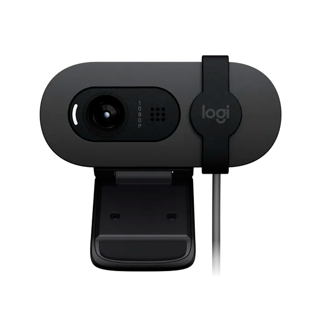 Logitech Webcam Brio 100 Full HD Webcam Graphite 960-001586 (2) Logitech Webcam Brio 100 Full HD Webcam Graphite 960-001586