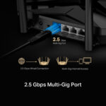 Mercusys MR90X AX6000 8-Stream Wi-Fi 6 Router (1)