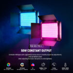 Neewer Upgraded 660 Pro II RGB LED Light Panel (2-Light Kit) (1)