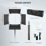 Neewer Upgraded 660 Pro II RGB LED Light Panel (2-Light Kit) (1)