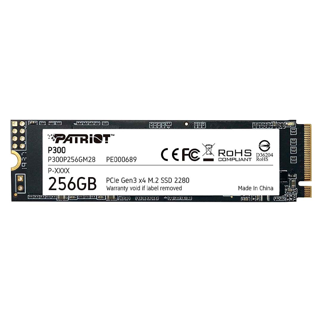 Patriot M.2 PCIe Gen3 X4 P300 256GB P300P256GM28 Patriot M.2 PCIe Gen3 X4 P300 256GB P300P256GM28