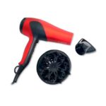 RealSaloon Secador de Cabello Power 1900W RLS-101 Rojo