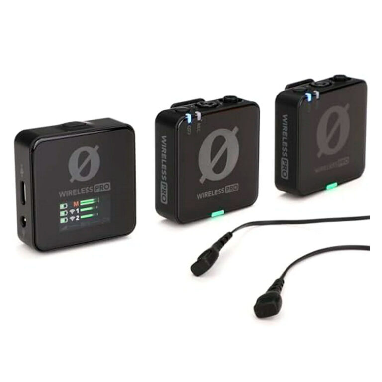 Rode PRO Compact Wireless Microphone 2 Lavalier Microphone and Smart Charge Case (1)