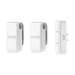Rode Wireless Micro Compact Wireless Microphone, Two Mics with Charege Case for Smartphone, White (1)