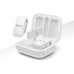 Rode Wireless Micro Compact Wireless Microphone, Two Mics with Charege Case for Smartphone, White (1)