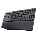 Trust Keyra Ergonomic Multidevice Wireless Keyboard SPA (25704)