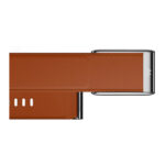 Whoop Leatherluxe 5.0 S 24mm (955-1001-01-046-000) Chestnut Cream Titanium - Correa (1)