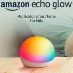 Amazon Echo Glow Z104 Smart Lamp Multicolor White
