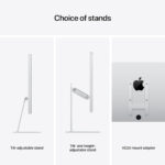 Apple Studio Display 27 MK0U3LLA Retina LCD Panel 5120 x 2880 5K, Silver