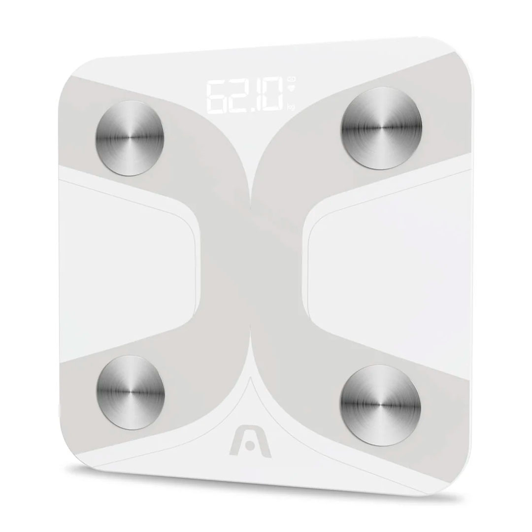 Argom Tech Accura 10 BT Smart Body Scale ARG-SC-8210WT Blanco (1) Argom Tech Báscula inteligente Accura 10 BT Smart Body Scale - ARG-SC-8210WT - Blanca - Imagen 1