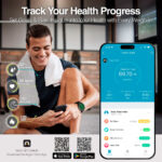 Argom Tech Báscula inteligente Accura 10 BT Smart Body Scale - ARG-SC-8210WT - Blanca - Imagen 4
