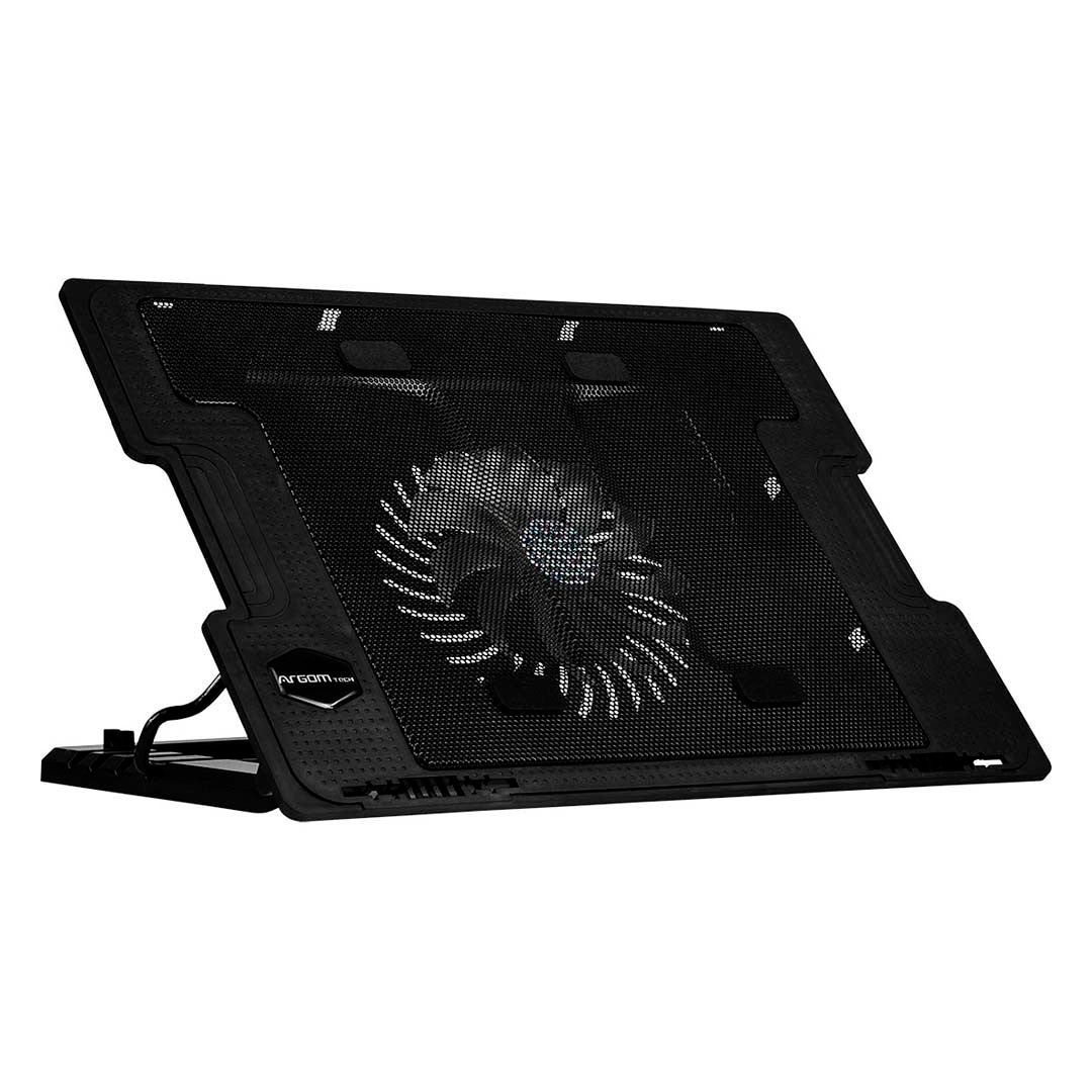 Argom Tech Base de Eefrigeración Ajustable para Portátil ARG-CF-1594 Ventilador Grande (1)(1) Base de refrigeración adaptable para laptop Argom Tech - ARG-CF-1594 ventilador grande - Imagen 1
