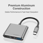 Hub Argom Tech One Axess 3 en 1 tipo C ARG-UB-0181 - Imagen 2
