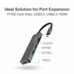 Hub Argom Tech One Axess 5 en 1 tipo C ARG-UB-0183 - Imagen 3