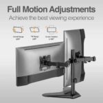 Argom Tech Soporte Doble para Monitor 32" con Base y Ranura para Celular ARG-BR-1605 - Imagen 2