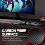 Escritorio ergonómico Argom Tech para juegos de combate Z47 ARG-DK-9247BK - Imagen 5