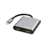 Adaptador Argom Tech One Axess ARG-UB-0182 HDMI Dual 4 en 1 con USB 3.0 y 87W PD ARG-UB-0182