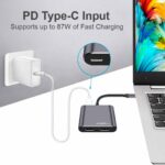 Adaptador Argom Tech One Axess ARG-UB-0182 HDMI Dual 4 en 1 con USB 3.0 y 87W PD ARG-UB-0182 - Imagen 2