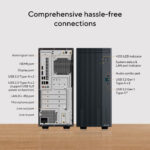Asus V500MV-IS706 Mini Desktop Computer, Intel Core i7-13620H, 32GB, 1TB SSD. W11