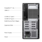 Dell DECT1250-7432BLK-PUS Tower Desktop, Intel Core Ultra 7 265, 32GB, 1TB, W11