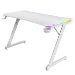 Escritorio Gaming Luminus GXTrust White (GXT709|25328)