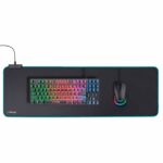Alfombrilla de mouse gaming GXTrust Glide Flex XXL con bordes iluminados con LED RGB (23395|GXT764) - Imagen 4