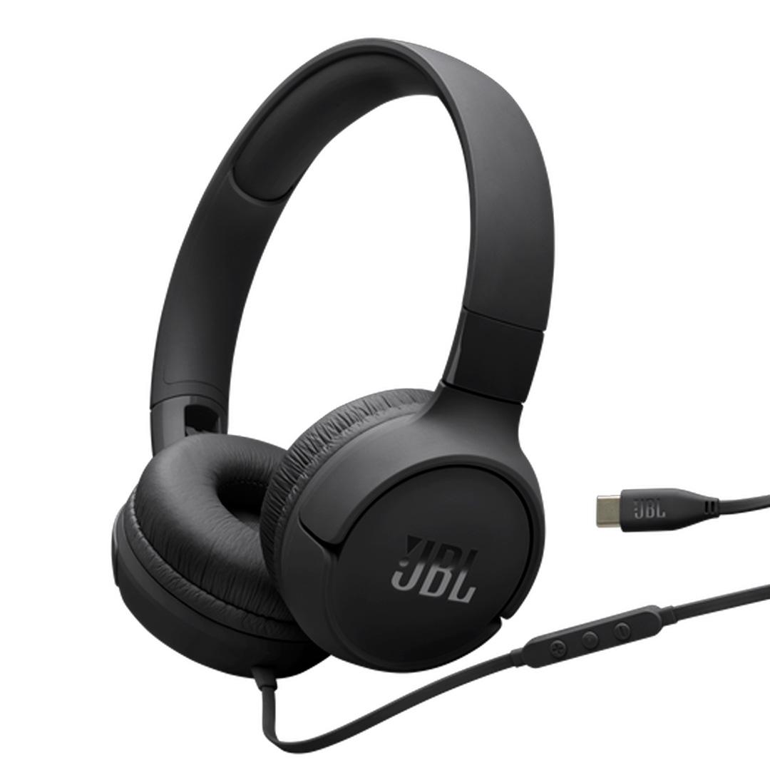JBL Tune 520C USB-C (JBLT520CBLKAM), Black JBL Tune 520C USB-C (JBLT520CBLKAM), Black
