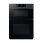 Samsung Bespoke Combi Wall Oven (Dual Convection, Air Fry, 1.9 cu.ft. & 5.1 cu.ft.) Matte Black Steel NQ70CG700DMTAA