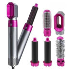 BellaLiss Cepillo-Secador Multifuncional BELLA-6737, 5-in-1, 1100W, Fucsia