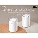 Cudy BE3600 Wireless Dual-Band Gigabit 2-Piece Mesh Wi-Fi System M3600 (2 Pack)