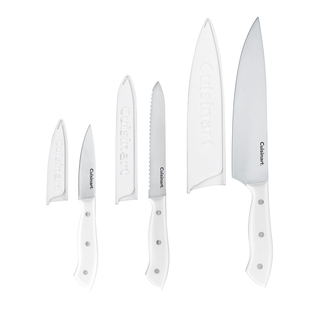 Cuisinart 3-Piece Triple-Rivet Knife Set C77MWTR-3pc Cuisinart 3-Piece Triple-Rivet Knife Set C77MWTR-3pc