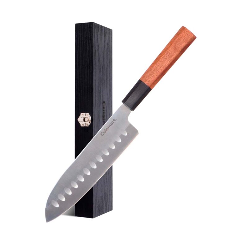 Cuisinart Cuchillo Santoku de 7 pulgadas de Madera C77JS-7SNC.Cuisinart Cuchillo Santoku de 7 pulgadas de Madera C77JS-7SNC