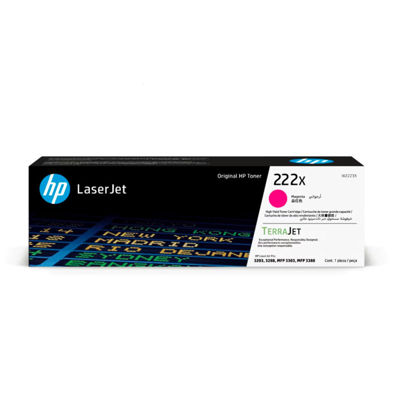 HP LaserJet Toner Cartridge 222X Magenta