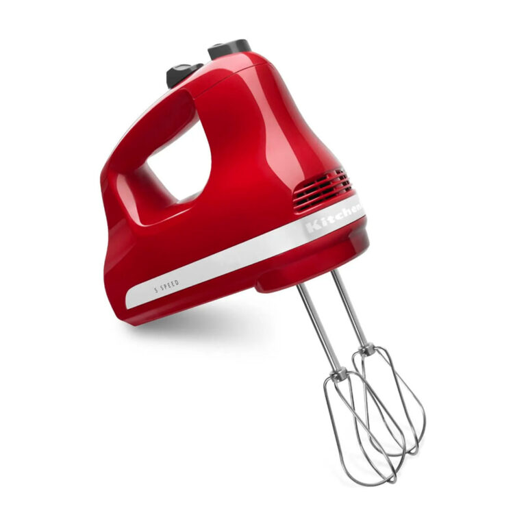 KitchenAid 5-Speed Ultra Power Hand Mixer KHM512ER Empire Red
