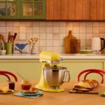 KitchenAid Artisan 2025 Color of the Year Butter Stand Mixer KSM195PSBT