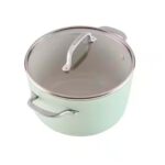 KitchenAid Hard Anodized Ceramic Induction 10-Pc Set, Pistachio 84465