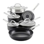 KitchenAid Hard Anodized Ceramic Induction 11-Pc Set, Black 84291