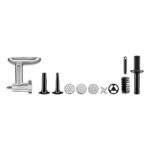 KitchenAid Metal Food Grinder Attachment KSMMGA