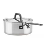 KitchenAid Stainless Steel 5-Ply Clad 10-Pc 30001.KitchenAid Stainless Steel 5-Ply Clad 10-Pc 30001