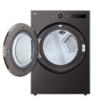LG Secadora de Carga Frontal 22kg DF74BFXS6BE, Acero Negro, ThinQ