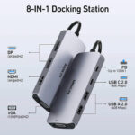 Adaptador multipuerto MOKiN USB-C Hub 8 en 1 (MOUC0514) - Imagen 4