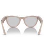 Lentes IA Ray-Ban Meta Skyler (Gen 2) gris tiza brillante con cristales de transición zafiro (T 150, S 52) - Imagen 3